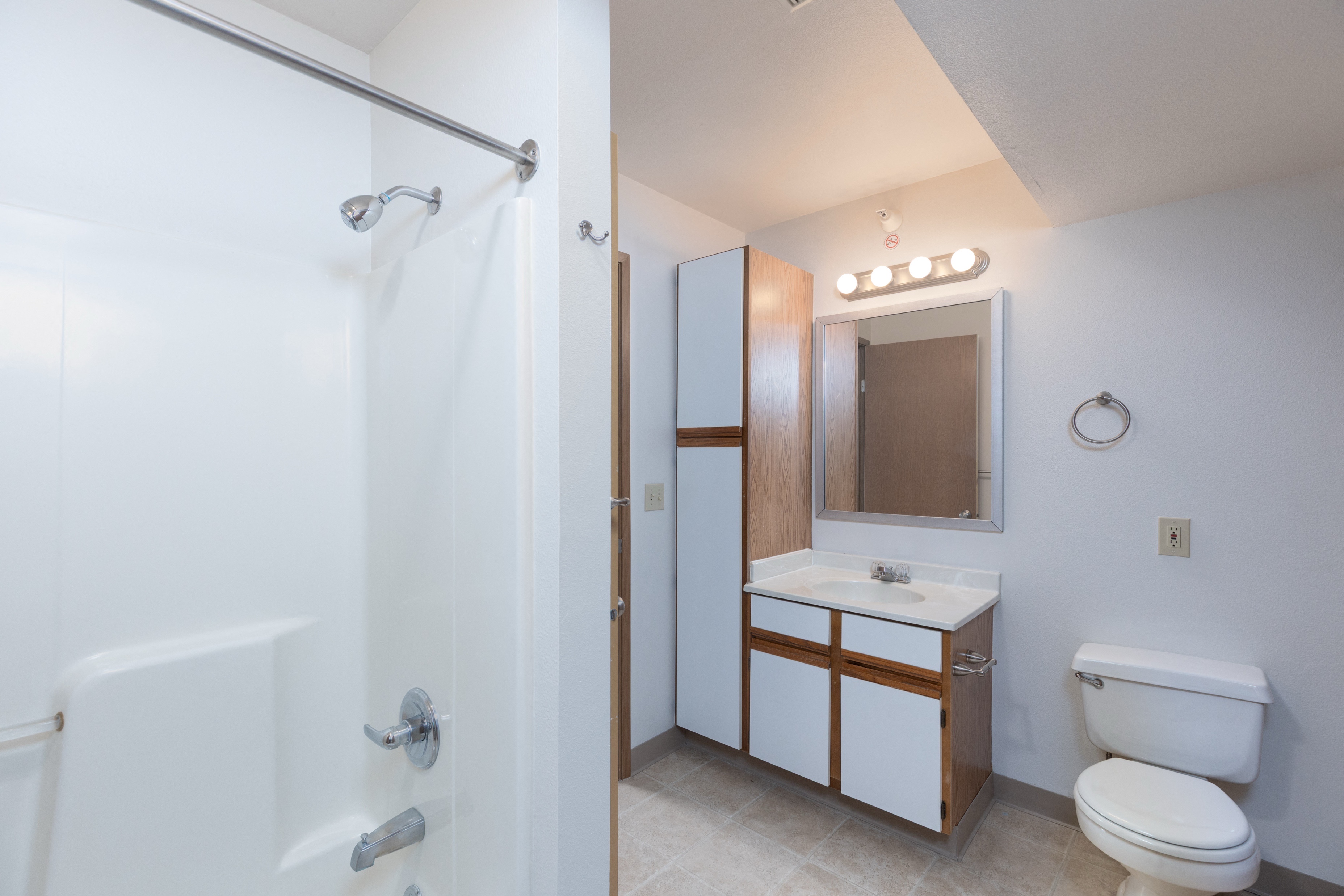 bathroom closet